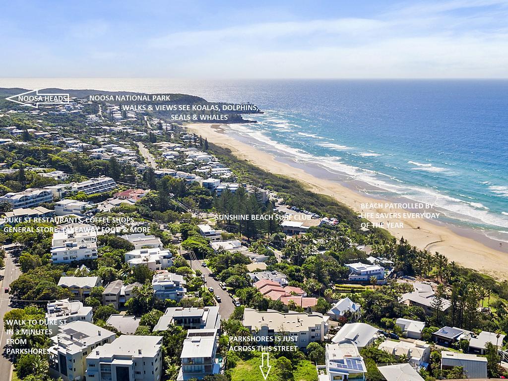 Parkshores Sunshine Beach Noosa Holiday Apartments エクステリア 写真